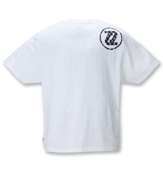 大きいサイズ メンズ SEVEN2 半袖 Tシャツ ホワイト 1268-1221-1 3L 4L 5L 6L