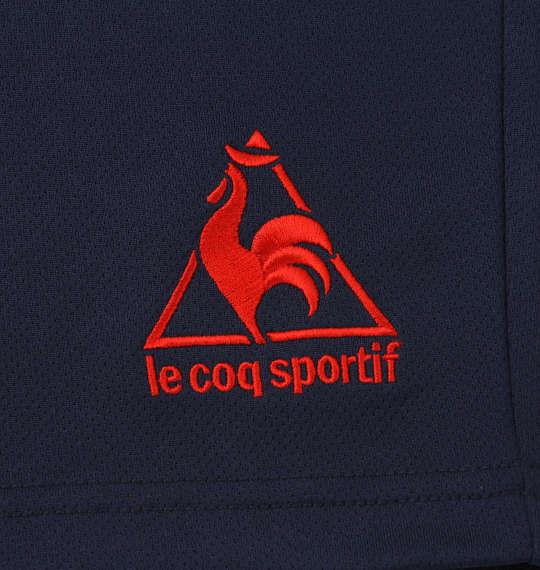 大きいサイズ メンズ LE COQ SPORTIF エアロドライニット ハーフパンツ ネイビー 1274-1201-1 2L 3L 4L 5L 6L