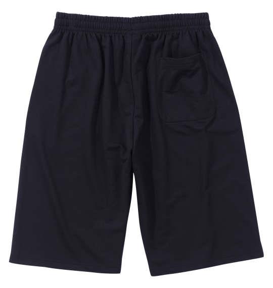 【2021one】【2021cha】大きいサイズ メンズ ONE PIECE ミニ裏毛 ハーフパンツ ブラック 1274-1220-2 3L 4L 5L 6L 8L