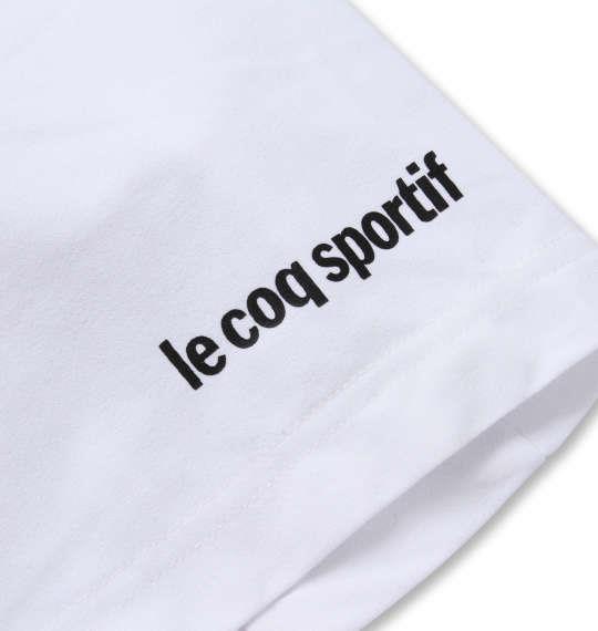 大きいサイズ メンズ LE COQ SPORTIF エアスタイリッシュ 半袖 Tシャツ ホワイト 1278-1220-1 2L 3L 4L 5L 6L