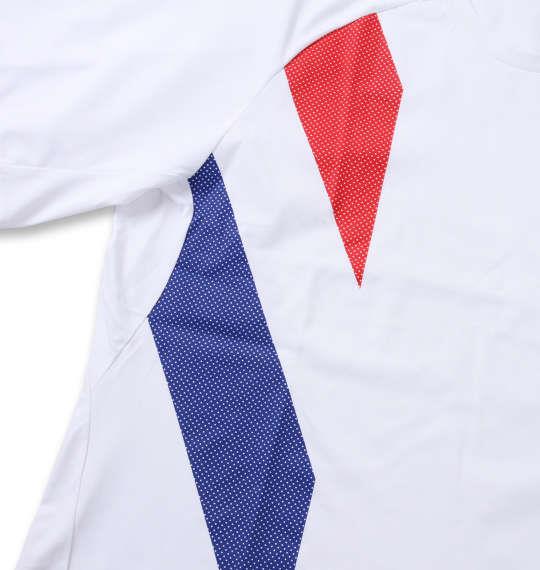 大きいサイズ メンズ LE COQ SPORTIF エアスタイリッシュ 半袖 Tシャツ ホワイト 1278-1220-1 2L 3L 4L 5L 6L