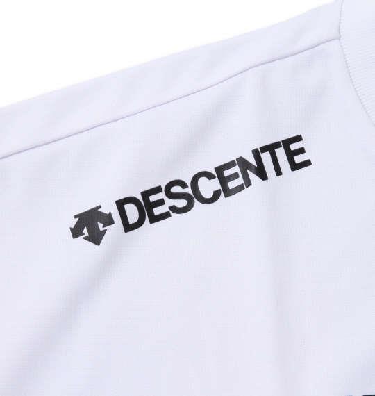大きいサイズ メンズ DESCENTE ドライトランスファー 半袖 Tシャツ ホワイト 1278-1231-1 2L 3L 4L 5L 6L