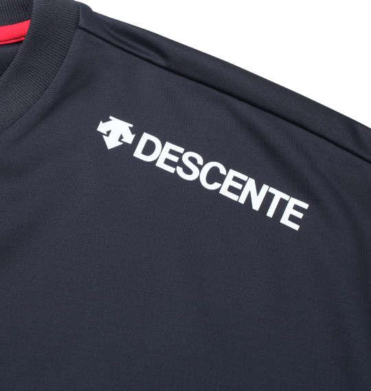 大きいサイズ メンズ DESCENTE ドライトランスファー 半袖 Tシャツ ブラック 1278-1231-2 2L 3L 4L 5L 6L