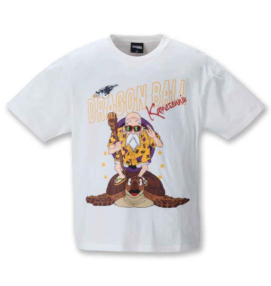 【2021cha】大きいサイズ メンズ DRAGON BALL 半袖 Tシャツ ホワイト 1278-1235-1 3L 4L 5L 6L 8L