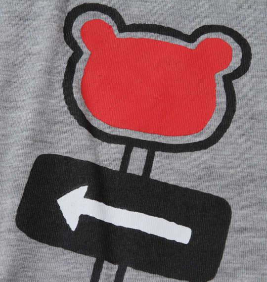 【2021cha】大きいサイズ メンズ Rilakkuma 半袖 Tシャツ モクグレー 1278-1241-1 3L 4L 5L 6L 8L