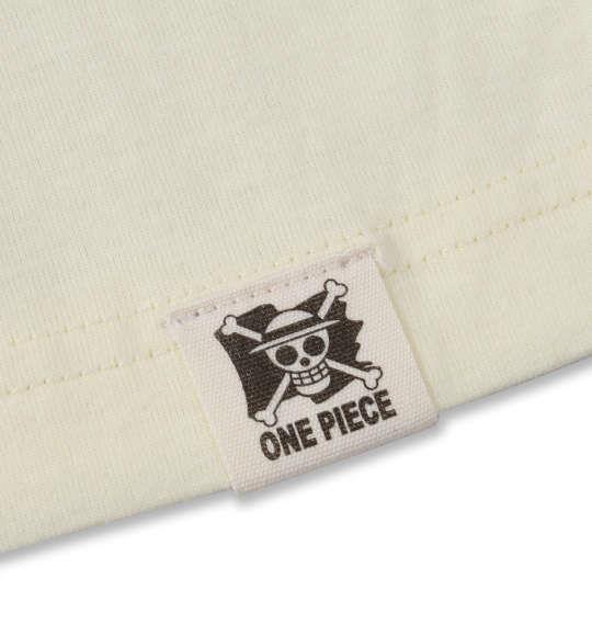 【2021one】【2021cha】大きいサイズ メンズ ONE PIECE 半袖 Tシャツ クリーム 1278-1252-1 3L 4L 5L 6L 8L