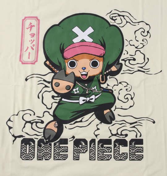 【2021one】【2021cha】大きいサイズ メンズ ONE PIECE 半袖 Tシャツ クリーム 1278-1252-1 3L 4L 5L 6L 8L