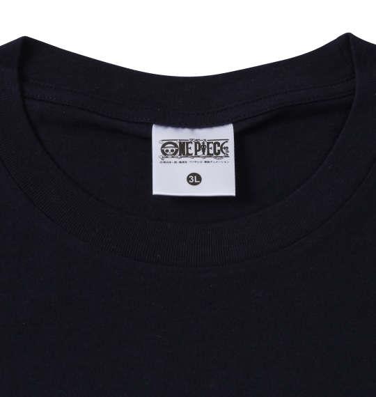 【2021one】【2021cha】大きいサイズ メンズ ONE PIECE 半袖 Tシャツ ネイビー 1278-1252-2 3L 4L 5L 6L 8L