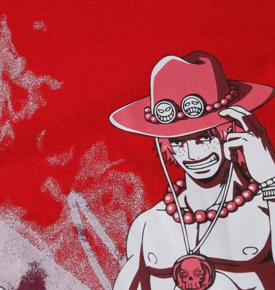 【2021one】【2021cha】大きいサイズ メンズ ONE PIECE 半袖 Tシャツ レッド 1278-1253-1 3L 4L 5L 6L 8L