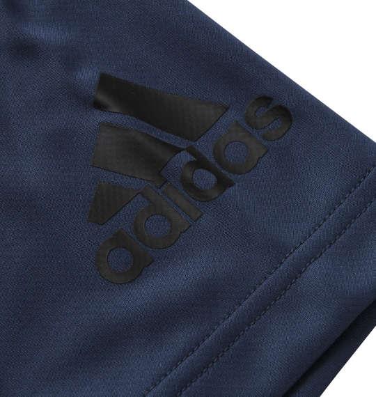 大きいサイズ メンズ adidas 半袖 Tシャツ クルーネイビー 1278-1261-1 3XO 4XO 5XO 6XO 7XO 8XO