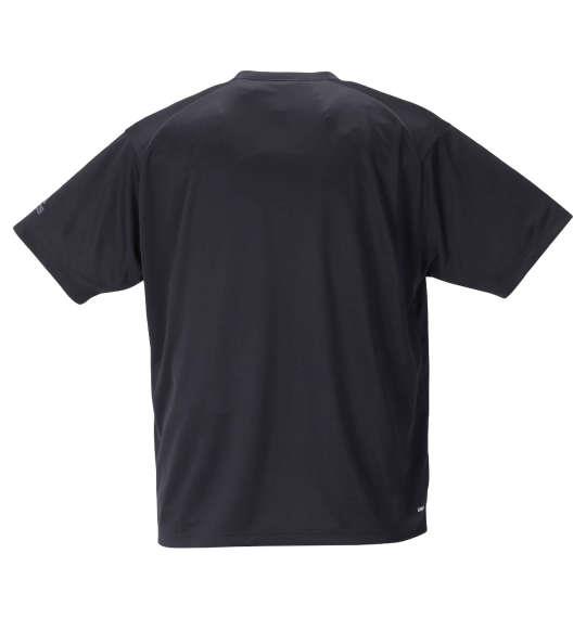 大きいサイズ メンズ adidas 半袖 Tシャツ ブラック 1278-1261-2 3XO 4XO 5XO 6XO 7XO 8XO