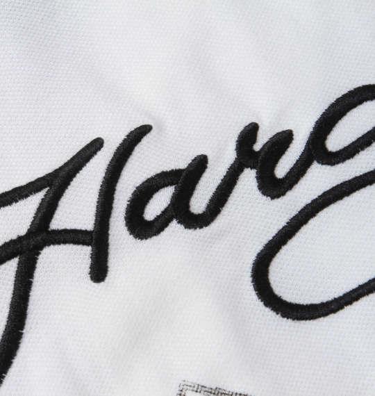 大きいサイズ メンズ Ed Hardy 刺繍 & プリント 鹿の子 半袖 ポロシャツ オフホワイト 1278-1292-1 3L 4L 5L 6L 8L