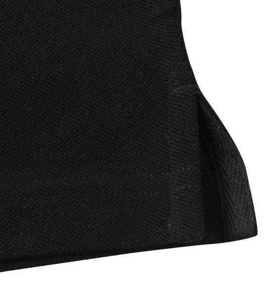 大きいサイズ メンズ Ed Hardy 刺繍 & プリント 鹿の子 半袖 ポロシャツ ブラック 1278-1292-2 3L 4L 5L 6L 8L