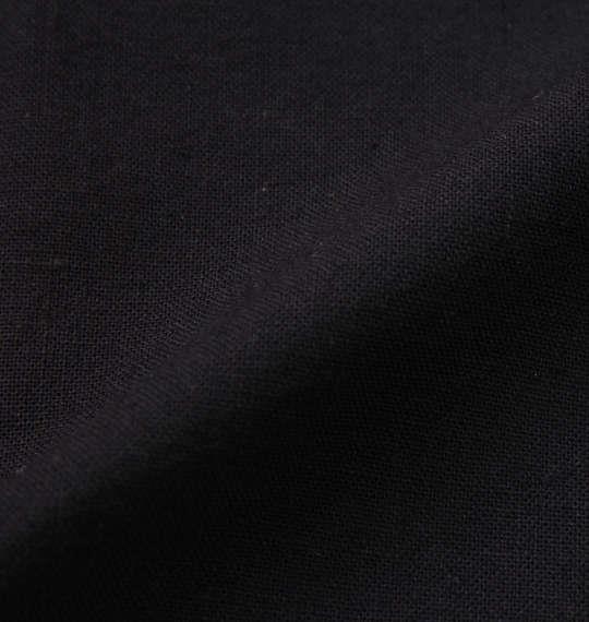 大きいサイズ メンズ OUTDOOR PRODUCTS 綿麻 半袖 シャツ ブラック 1257-1200-2 3L 4L 5L 6L 8L