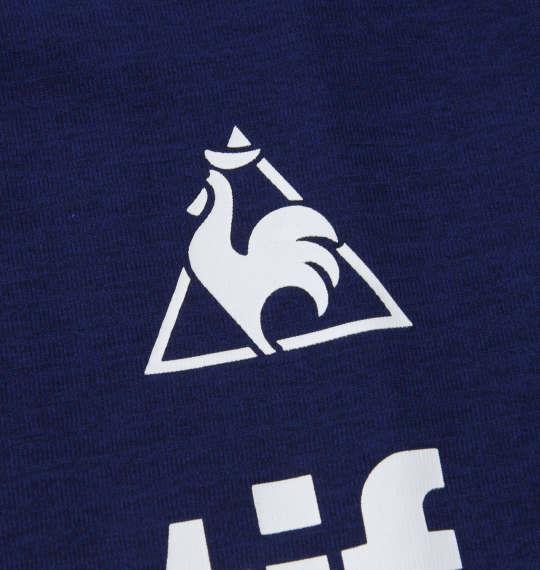 大きいサイズ メンズ LE COQ SPORTIF サンスクリーンエアスタイリッシュ 半袖 Tシャツ ナイトブルー 1278-1222-1 2L 3L 4L 5L 6L