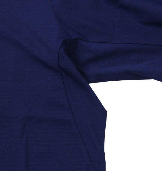 大きいサイズ メンズ LE COQ SPORTIF サンスクリーンエアスタイリッシュ 半袖 Tシャツ ナイトブルー 1278-1222-1 2L 3L 4L 5L 6L