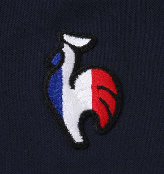 大きいサイズ メンズ LE COQ SPORTIF サンスクリーンエアスタイリッシュ 半袖 ポロシャツ ネイビー 1278-1224-1 2L 3L 4L 5L 6L