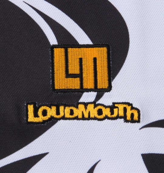 大きいサイズ メンズ LOUDMOUTH プレミアム 鹿の子 総柄 半袖 シャツ モナ 1278-1245-1 3L 4L 5L 6L