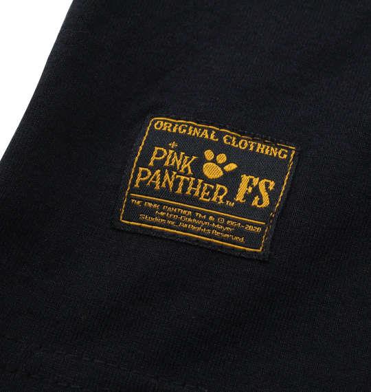 大きいサイズ メンズ PINK PANTHER × FLAGSTAFF ピンクパンサー 半袖 Tシャツ ブラック 1278-1545-1 3L 4L 5L 6L 8L