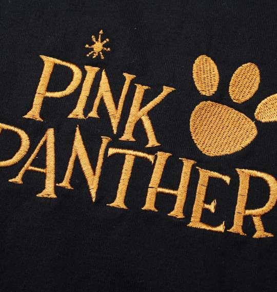 大きいサイズ メンズ PINK PANTHER × FLAGSTAFF ピンクパンサー 半袖 Tシャツ ブラック 1278-1545-1 3L 4L 5L 6L 8L