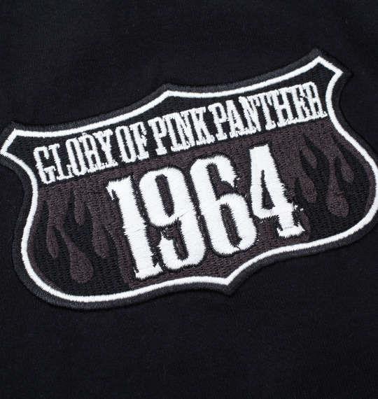 大きいサイズ メンズ PINK PANTHER × FLAGSTAFF ピンクパンサー 半袖 ポロシャツ ブラック 1278-1546-1 3L 4L 5L 6L 8L