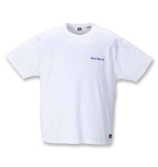 大きいサイズ メンズ BEN DAVIS ブリッジゴリラ 半袖 Tシャツ ホワイト 1278-1582-1 3L 4L 5L 6L