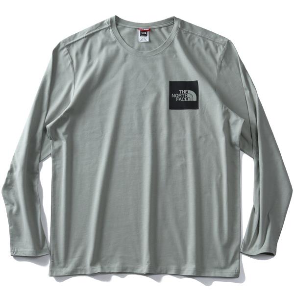 【WEB限定価格】大きいサイズ メンズ THE NORTH FACE ザ ノース フェイス プリント 長袖 Tシャツ FINE TEE USA直輸入 nf0a37ft