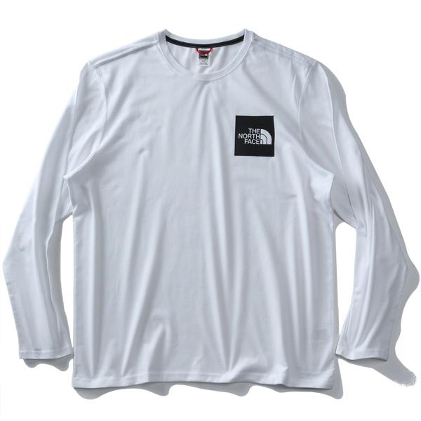 【WEB限定価格】大きいサイズ メンズ THE NORTH FACE ザ ノース フェイス プリント 長袖 Tシャツ FINE TEE USA直輸入 nf0a37ft