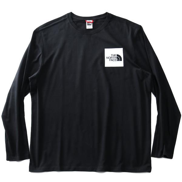 【WEB限定価格】大きいサイズ メンズ THE NORTH FACE ザ ノース フェイス プリント 長袖 Tシャツ FINE TEE USA直輸入 nf0a37ft