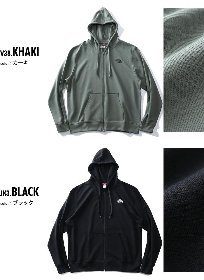 【WEB限定価格】【ss0409】大きいサイズ メンズ THE NORTH FACE ザ ノース フェイス プリント フルジップ パーカー OPEN GATE FULL ZIP HOOD LIGHT USA直輸入 nf00cep7