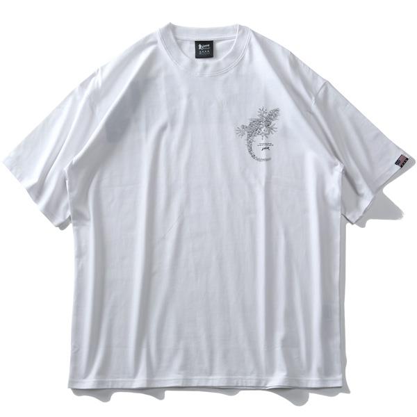 【WEB限定価格】大きいサイズ メンズ LARKiNS ラーキンス バックロゴ 半袖 Tシャツ l1037-364