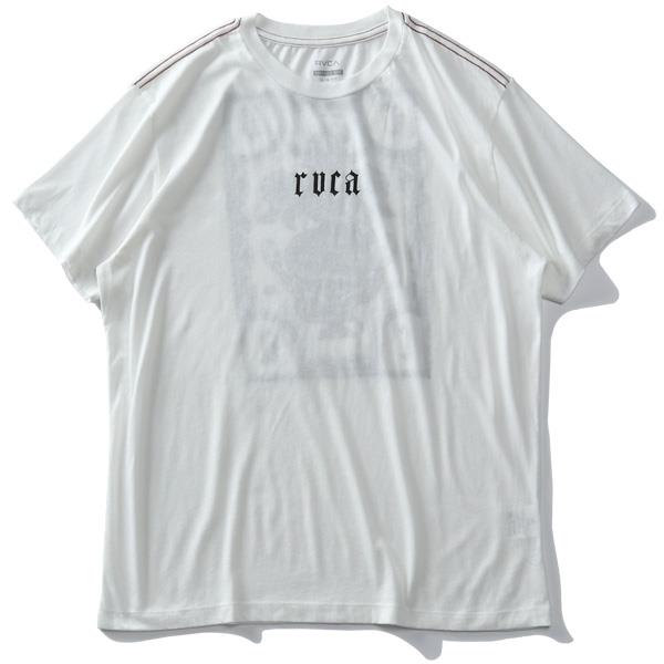 【WEB限定価格】大きいサイズ メンズ RVCA ルーカ プリント 半袖 Tシャツ BENJ SNAKES SS USA直輸入 avyzt00198