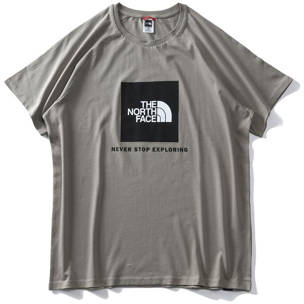 【WEB限定価格】大きいサイズ メンズ THE NORTH FACE ザ ノース フェイス プリント 半袖 Tシャツ RAG RED BOX TEE USA直輸入 nf0a3bqo