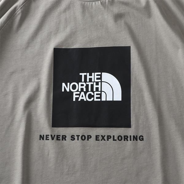 【WEB限定価格】大きいサイズ メンズ THE NORTH FACE ザ ノース フェイス プリント 半袖 Tシャツ RAG RED BOX TEE USA直輸入 nf0a3bqo