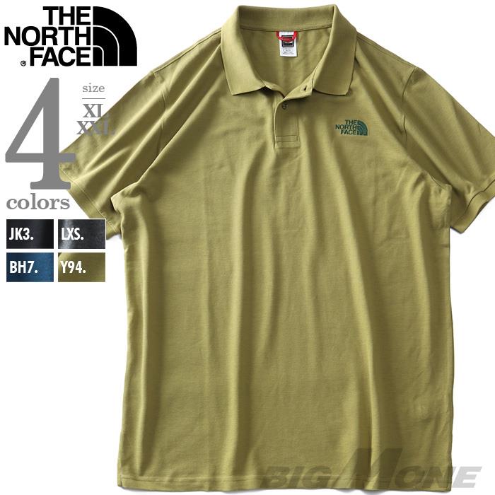 【WEB限定価格】大きいサイズ メンズ THE NORTH FACE ザ ノース フェイス 鹿の子 半袖 ポロシャツ POLO PIQUET USA直輸入 nf00cg71