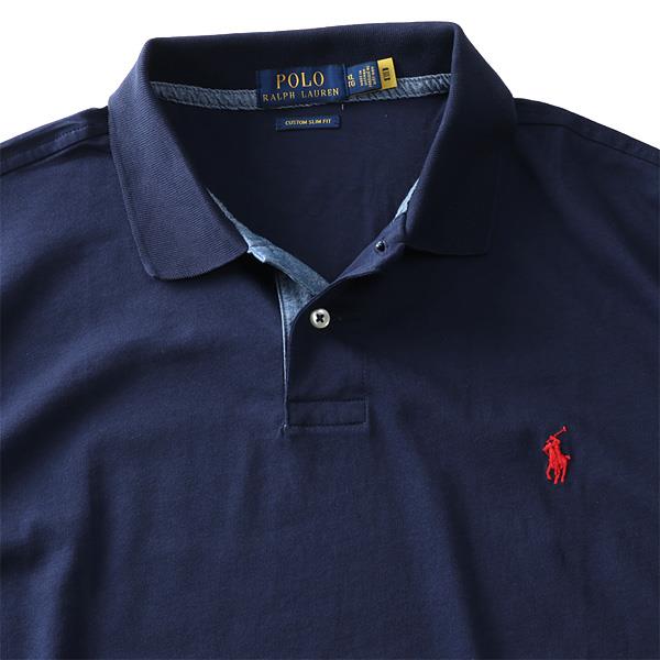 【WEB限定価格】大きいサイズ メンズ POLO RALPH LAUREN ポロ ラルフローレン ロゴ刺繍 半袖 ポロシャツ USA直輸入 710794794