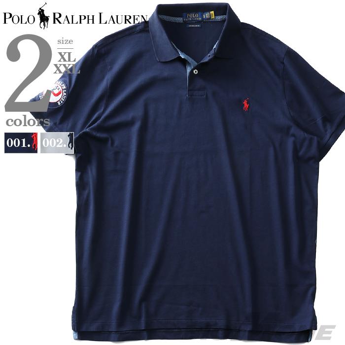 【WEB限定価格】大きいサイズ メンズ POLO RALPH LAUREN ポロ ラルフローレン ロゴ刺繍 半袖 ポロシャツ USA直輸入 710794794