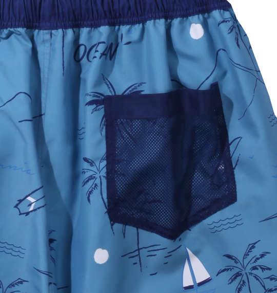 大きいサイズ メンズ OCEAN PACIFIC サーフパンツ ブルー 1274-1226-1 3L 4L 5L 6L 8L