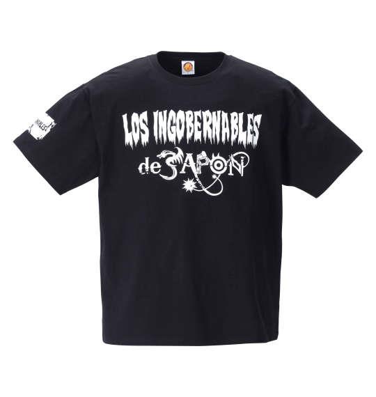 大きいサイズ メンズ 新日本プロレス L I J 半袖 Tシャツ 2020 ブラック 1278-1590-1 3L 4L 5L 6L 8L