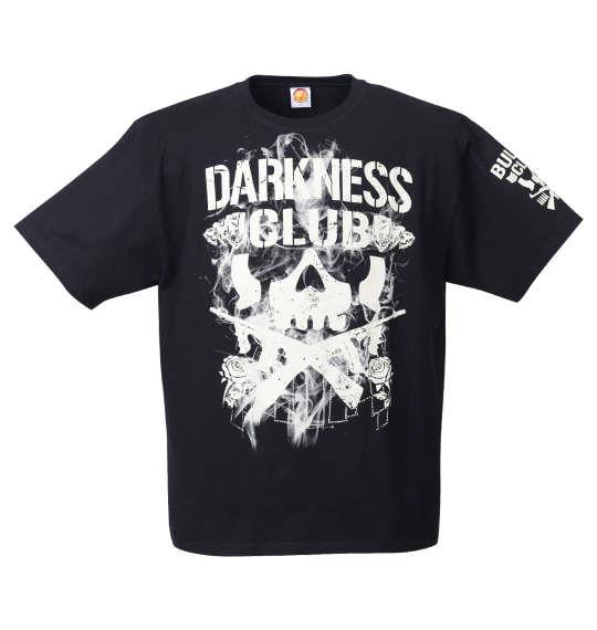 大きいサイズ メンズ 新日本プロレス EVIL「DARKNESS CLUB」 半袖 Tシャツ ブラック 1278-1592-1 3L 4L 5L 6L 8L