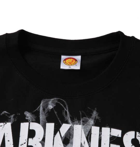 大きいサイズ メンズ 新日本プロレス EVIL「DARKNESS CLUB」 半袖 Tシャツ ブラック 1278-1592-1 3L 4L 5L 6L 8L