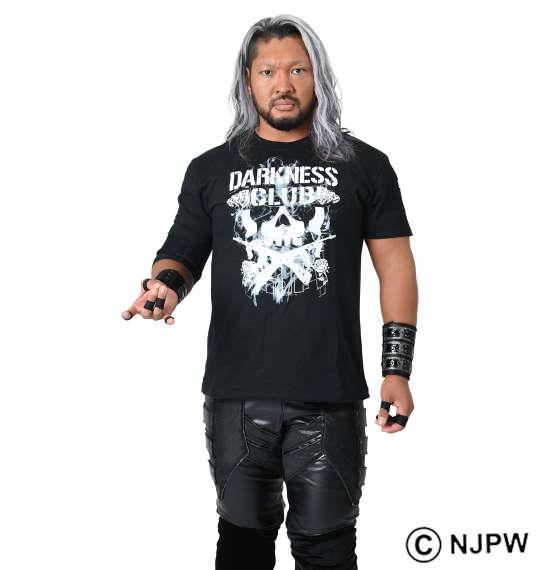 大きいサイズ メンズ 新日本プロレス EVIL「DARKNESS CLUB」 半袖 Tシャツ ブラック 1278-1592-1 3L 4L 5L 6L 8L