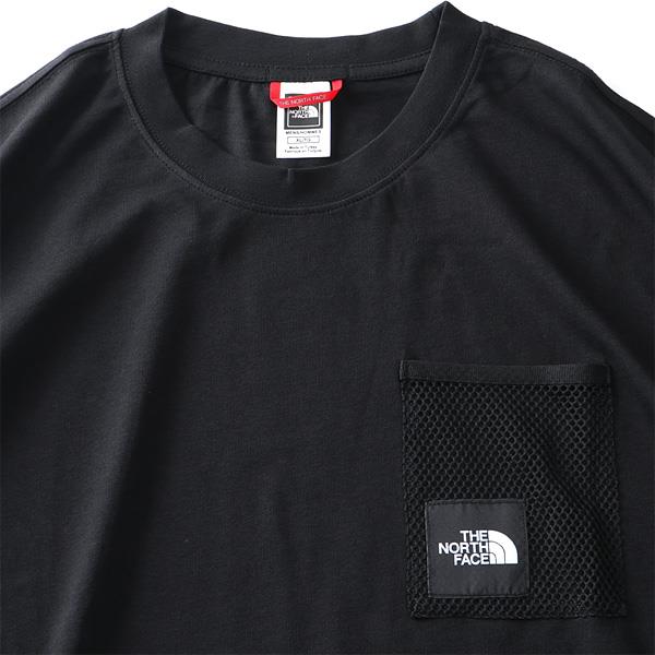 【WEB限定価格】大きいサイズ メンズ THE NORTH FACE ザ ノース フェイス メッシュポケット付 半袖 Tシャツ BLACK BOX CUT TEE USA直輸入 nf0a557k