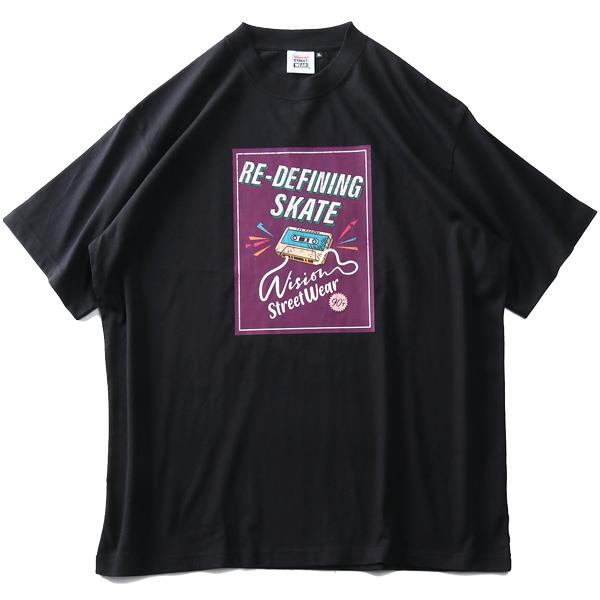 大きいサイズ メンズ VISION STREET WEAR ヴィンテージカセット 半袖 Tシャツ 1505713