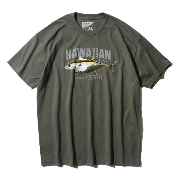 【WEB限定価格】大きいサイズ メンズ HAWAIIAN STYLE ハワイアンスタイル LOCAL MOTION ローカルモーション 半袖 プリント Tシャツ USA直輸入 mts18113