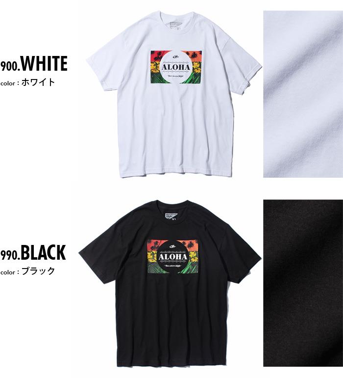 【WEB限定価格】大きいサイズ メンズ HAWAIIAN STYLE ハワイアンスタイル LOCAL MOTION ローカルモーション 半袖 プリント Tシャツ USA直輸入 mts18201