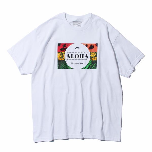 【WEB限定価格】大きいサイズ メンズ HAWAIIAN STYLE ハワイアンスタイル LOCAL MOTION ローカルモーション 半袖 プリント Tシャツ USA直輸入 mts18201