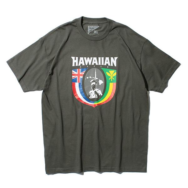 【WEB限定価格】大きいサイズ メンズ HAWAIIAN STYLE ハワイアンスタイル LOCAL MOTION ローカルモーション 半袖 プリント Tシャツ USA直輸入 mts18204