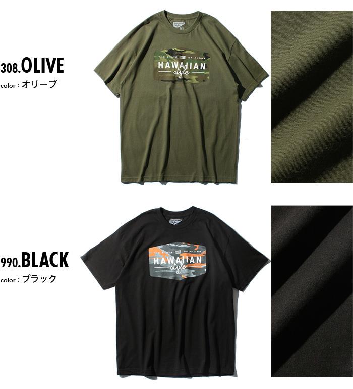 【WEB限定価格】大きいサイズ メンズ HAWAIIAN STYLE ハワイアンスタイル LOCAL MOTION ローカルモーション 半袖 プリント Tシャツ USA直輸入 mts18409