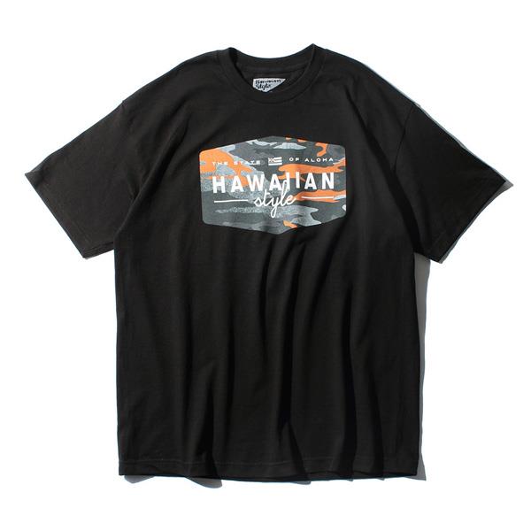 【WEB限定価格】大きいサイズ メンズ HAWAIIAN STYLE ハワイアンスタイル LOCAL MOTION ローカルモーション 半袖 プリント Tシャツ USA直輸入 mts18409